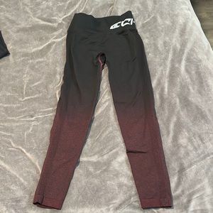 ECHT size medium bum scrunch leggings